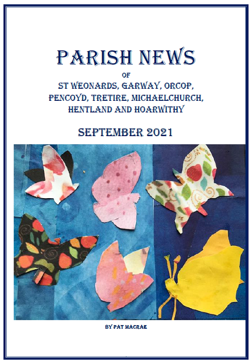 Archenfield Benefice blog image - September 2021 Parish News