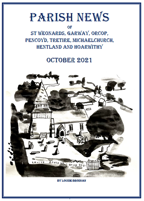 Archenfield Benefice blog image - October 2021 Parish News