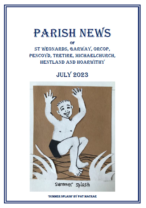 Archenfield Benefice blog image - July 2023 Parish News