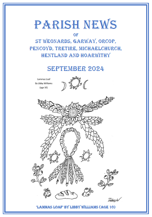 Archenfield Benefice blog image - September 2024 Parish News