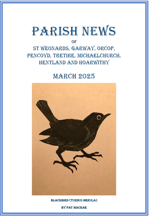 Archenfield Benefice blog image - March 2025 Parish News