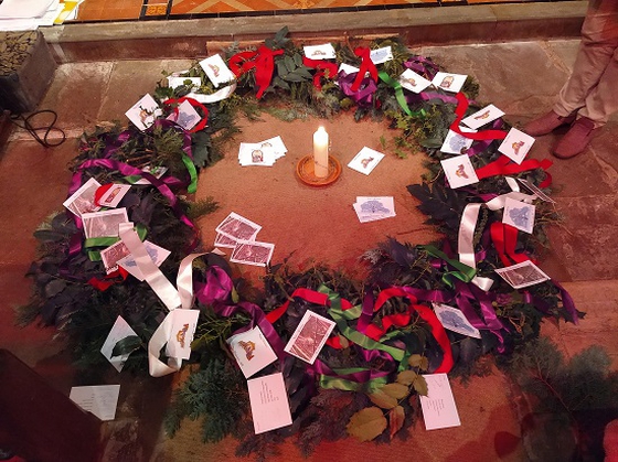 Archenfield Benefice blog image - Advent Carol Service at St Weonards
