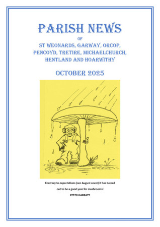 Archenfield Benefice blog image - October 2025 Parish News