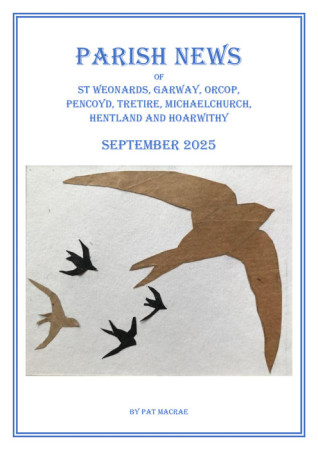 Archenfield Benefice blog image - September 2025 Parish News