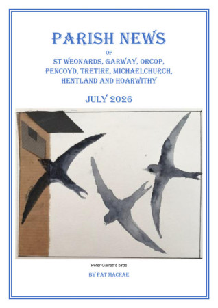 Archenfield Benefice blog image - July 2026 Parish Magazine