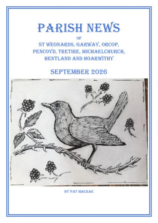 Archenfield Benefice blog image - Parish Magazine, September 2026